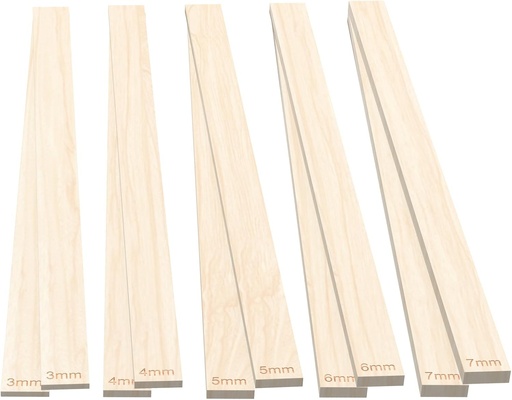 TYSM-CC 10 buc Ghidaje pentru sucitor, 5 dimensiuni precise (3/4/5/6/7 mm)