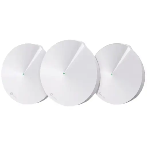 Sistem Wi-Fi Mesh TP-Link Deco M5 (3-pack) AC1300 Gigabit cu acoperire completa pentru casa 