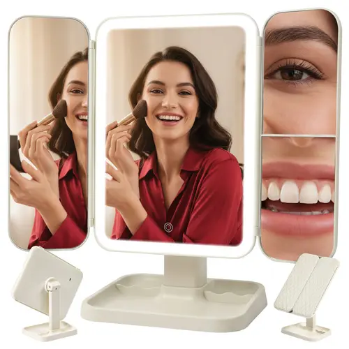 [00026952] Oglinda de machiaj pliabila cu LED