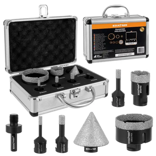 [00027080] Set 7 carote diamantate 