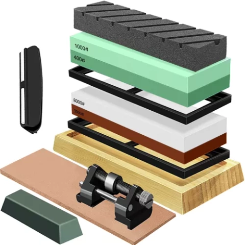 [00023763] Set pietre de actutit 9 piese + Strop piele