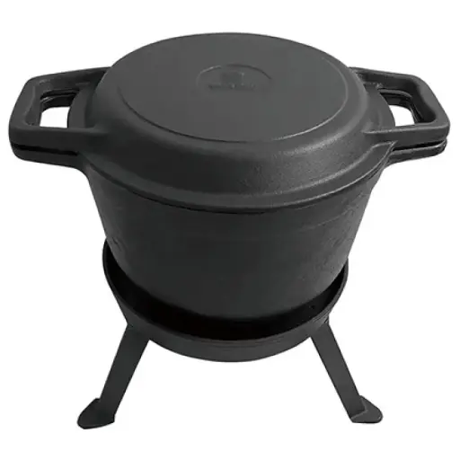 Ceaun 3 în 1, fontă, 8l, Kinghoff