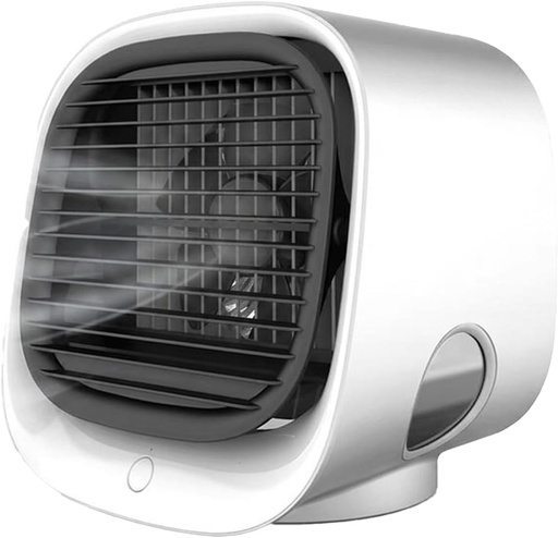 Răcitor de aer Airabreeze, Airzuma portabil, Răcitor de aer Airabreeze mic, răcit cu apă, ventilator portabil, pivotant, ideal pentru casă și călătorii