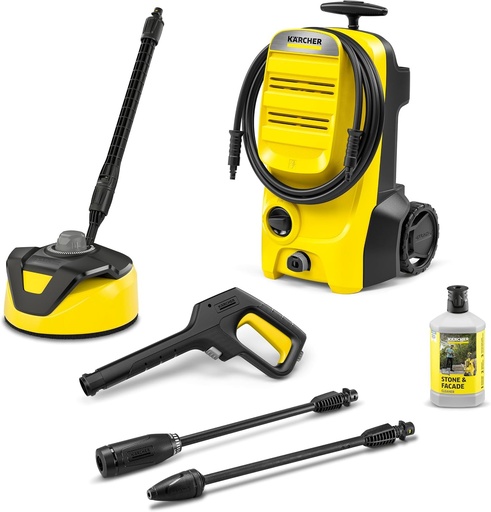 Aparat de spălat cu presiune Kärcher K 4 Classic Home, Presiune: 130 bar, Debit: 420 l/h, Capacitate de curățare: 30 m2/h