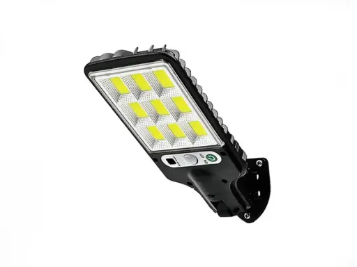 Lampă solară cu senzor PIR de mișcare și crepuscul sl-02 30w, 87-524