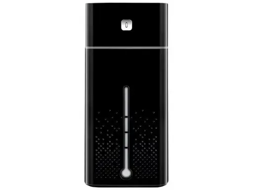 [E685] Umidificator difuzor cu LED în mai multe culori, difuzor ultrasonic pentru arome, 1,0 L, umidificator de aer pentru casă și birou, negru