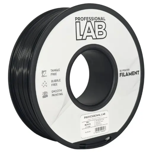 Filament imprimanta 3D ABS+ Black  - Prof. Lab 1.75mm 1KG