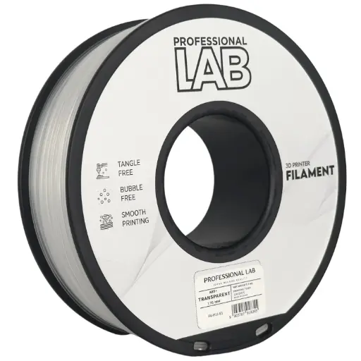 Filament imprimanta 3D ABS+ Transparent - Prof. Lab 1.75mm 1KG