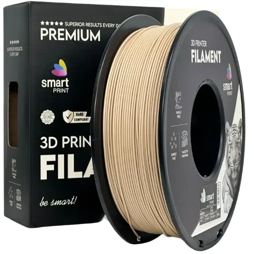 Filament imprimanta 3D PLA Wood - Smart Print 1.75mm 1KG