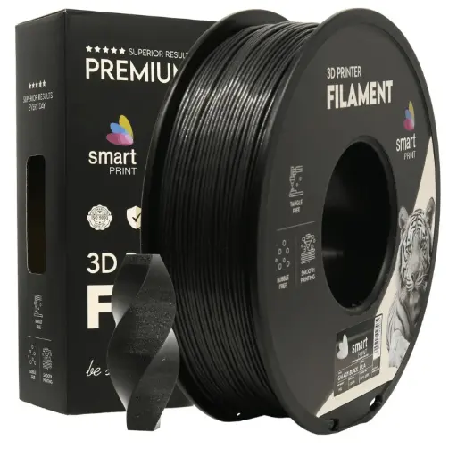 Filament imprimanta 3D PLA Galaxy Black - Smart Print 1.75mm 1KG