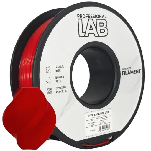 Filament imprimanta 3D PLA Meta Red - Prof. Lab 1.75mm 1KG