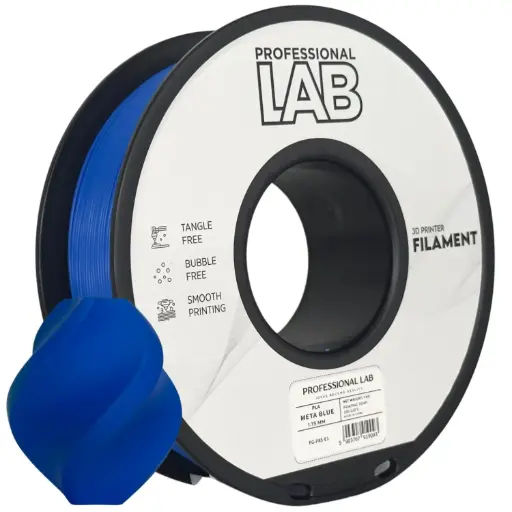 Filament imprimanta 3D PLA Meta Blue - Prof. Lab 1.75mm 1KG