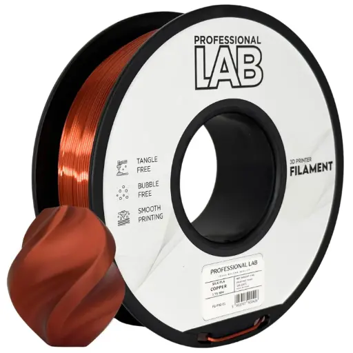 Filament imprimanta 3D Silk PLA Copper - Prof. Lab 1.75mm 1KG