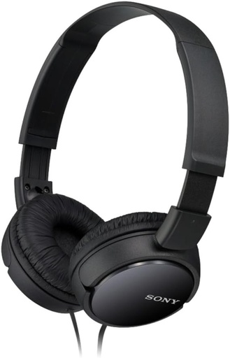 Casti Sony MDR-ZX110 cu spate inchis, negru