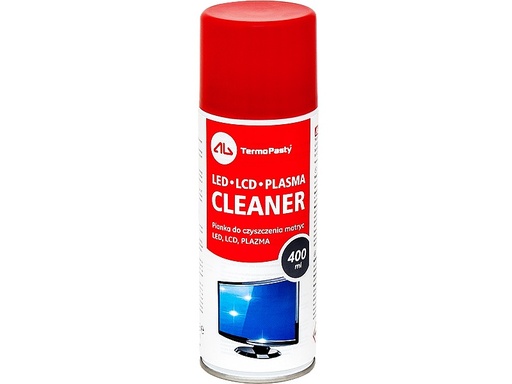 [5510] Spumă spray AG TermoPasty 400 ml pentru curățarea ecranelor LCD, LED, TFT și plasma, antistatică
