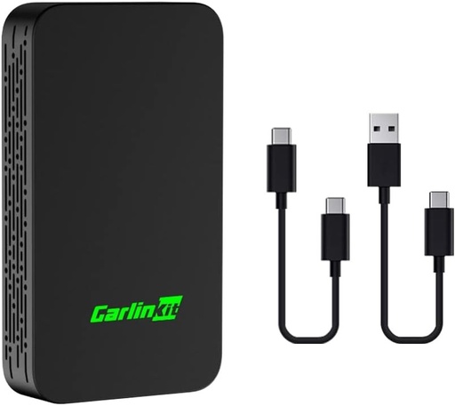 Adaptor Carlinkit 5.0 Wireless CarPlay si Android Auto 2 in 1, potrivit pentru masini cu Apple CarPlay si Android Auto incorporate, conversie CarPlay cu fir in wireless, AA cu fir in Android Auto fara fir