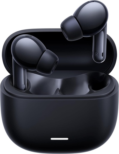 Redmi Buds 6 Lite - Casti intraauriculare dinamice cu anulare activa a zgomotului de 40 dB, durata de viata a bateriei de pana la 37 de ore, diafragma din titan cu 4 setari de sunet, anulare a zgomotului AI, Asistent Google