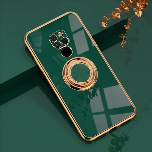Husa Einaily pentru Huawei Mate 20 Husa pentru telefon mobil, Husa pentru Huawei Mate 20 Husa de protectie Suport auto magnetic ultrasubtire cu carcasa pentru suport pentru degete la 360 de grade pentru Huawei Mate 20