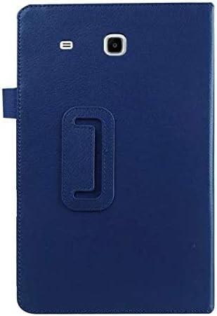 HereMore Husa pentru Samsung Galaxy Tab A 7.0 SM-T280/T285, husa subtire din piele cu suport pentru stylus si suport pentru Samsung Galaxy Tab A6 7.0 inch, albastru inchis