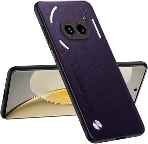 Husa pentru telefon Topme compatibila cu NothingPhone (2A) / NothingPhone (2A) Plus (6,7") - Protectie sigura si eleganta - Mov inchis