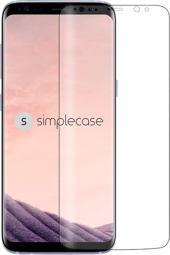 Sticla securizata Simplecase potrivita pentru Samsung Galaxy S8, protectie ecran premium FULL SCREEN, acoperire 100%, protectie optima, duritate extra 9H, transparenta - 1 bucata