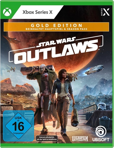 Star Wars Outlaws - Editia Gold (inclusiv abonamentul de sezon si acces anticipat) - [Xbox Series X]