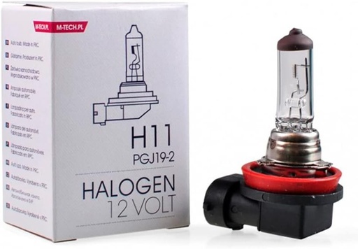 M-Tech 10x H11 Bec far auto PGJ19-2 711 12V 55W Far de ceata cu halogen marcat E Z8ER