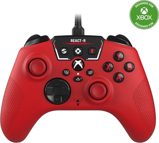 Controller fir Turtle Beach REACT-R Controller Red - Xbox Series X|S, Xbox One si PC