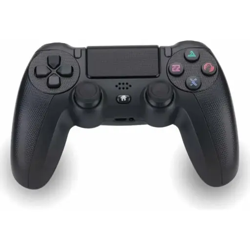 Controler wireless NK pentru PS4 / PS3 / PC/Mobil - Vibratie Dualshock, functie de detectare pe 6 axe, lumina LED, ecran tactil, mufa pentru casti, cablu de incarcare inclus - Negru