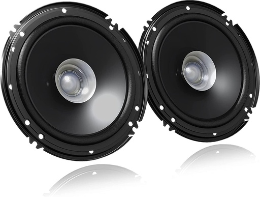 Difuzoare auto JVC CS-J610X Difuzoare cu doua conuri 16,5 cm, Putere de varf de 300 W / 30 W RMS, Presiune sonora: 92 dB/W.m, Woofer cu magnet de ferita (woofer), Surround hibrid, Negru
