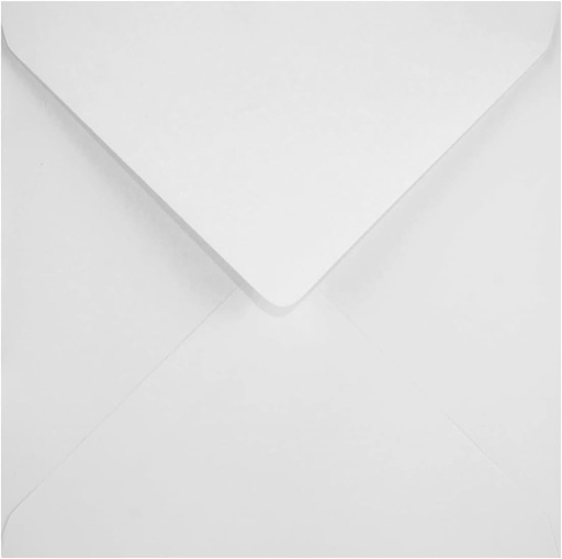 Netuno 50 plicuri patrat alb 14 x 14 cm 100g plicuri patrate din hartie sigilare umeda fara fereastra plicuri albe plicuri hartie alb plicuri business
