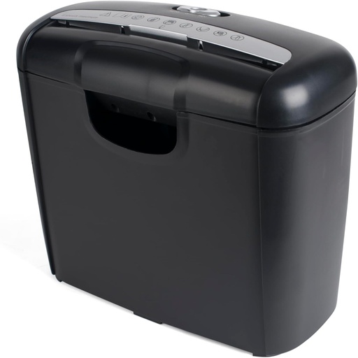 Tocator Pavo Premium - Pana la 6 foi - Taiat in banda - Tocator de carduri de credit cu cos de gunoi - 10L - Negru - 8038770
