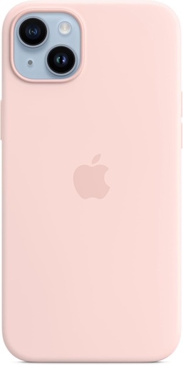 Husa din silicon Apple cu MagSafe pentru iPhone 14 Plus - Limestone Rose