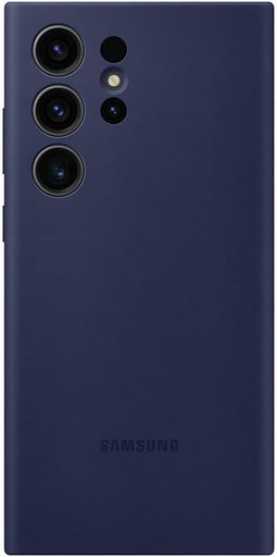 Husa din silicon Samsung pentru Galaxy S23 Ultra, bleumarin