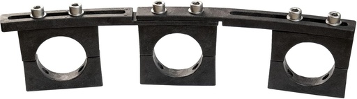 SKT BN97-40 Suport LNB universal trifazat pentru alimentare multipla de 40 mm din aluminiu
