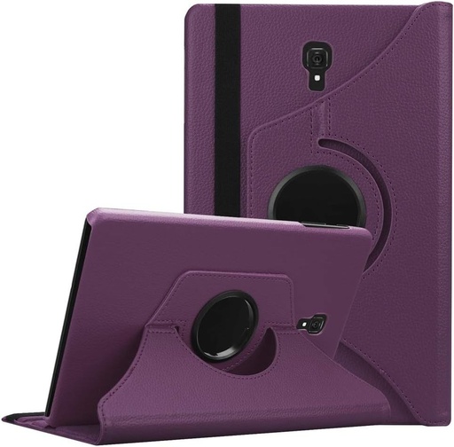 Husa KATUMO pentru Samsung Galaxy Tab A 10.5 2018 (SM-T590/T595) Husa de protectie ultra-subtire, cu functie de suport la 360 de grade Husa din piele pentru tableta A 10.5 2018, violet