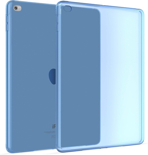 Husa de protectie din cauciuc siliconic Okuli Clear pentru Apple iPad Air 2 in transparent