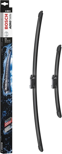 Stergatoare Bosch Aerotwin A583S, lungime 650 mm/340 mm, 1 set pentru parbriz fata