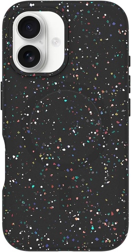 OtterBox Symmetry Series Core pentru husa MagSafe pentru iPhone 16, rezistenta la socuri, la cadere, ultra-subtire, husa de protectie subtire, testata 3X conform standardelor militare, negru