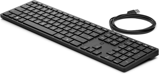 Tastatura HP 320K USB negru QWERTZ germana