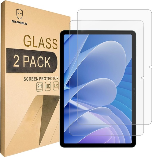 Protector de ecran Mr.Shield compatibil cu tableta DOOGEE T30 PRO 11 inch. Film de protectie din sticla duritate 9H, protector HD transparent
