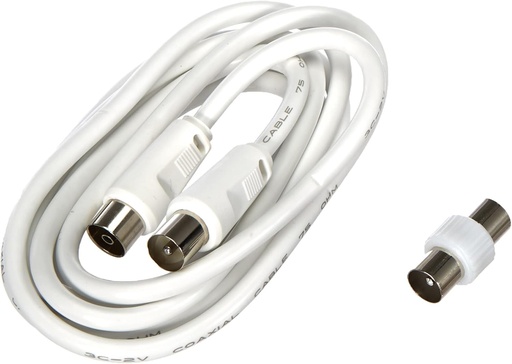 Cablu Antena Meliconi 497100 - Alb