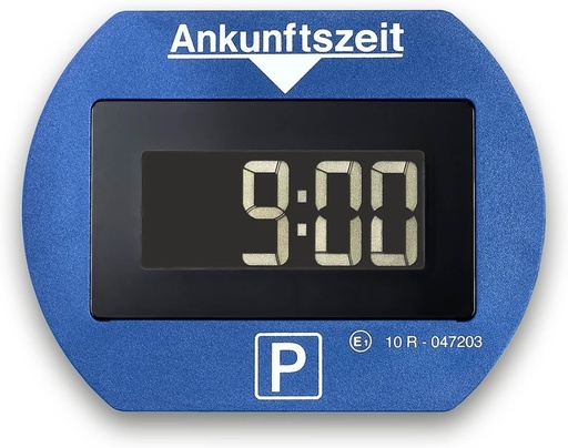 Neediteaza discul electronic de parcare Park Lite | Disc de parcare electrica automata aprobat de Autoritatea Federala de Transport Auto | Parchimetru digital cu 2 afisaje si multe functii, durabil si fiabil