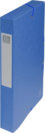 Cutie de dosar Exabox in carton lucios natura viitor - 40 mm cotor - 24x32cm pentru A4