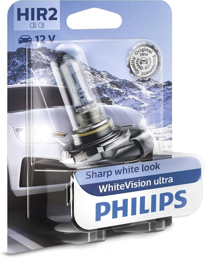 Bec far auto Philips WhiteVision ultra HIR2, blister unic