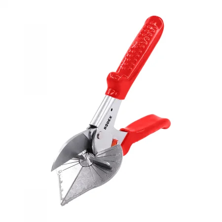 Instrument manual pentru taiere cu mitra multi-unghi, foarfece cu unghi reglabil de 45-135 grade, foarfeca de taiere