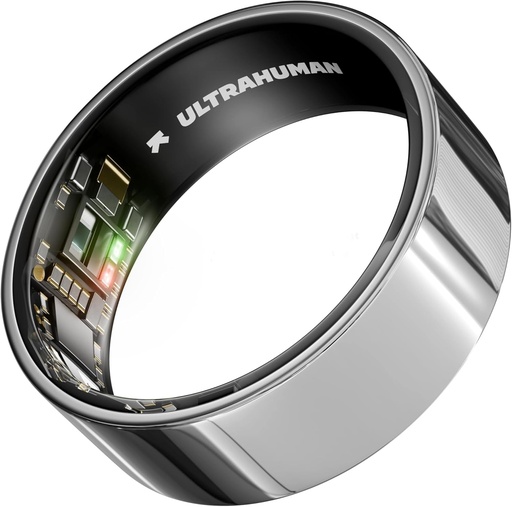 ULTRAHUMAN Ring AIR - Inel inteligent de monitorizare a sanatatii, alegeti mai intai marimea cu ajutorul kitului de masurare; Monitorizare a somnului; Inel inteligent pentru barbati si femei