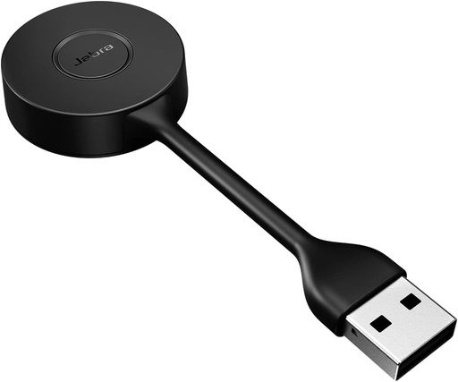 Adaptor Jabra Link 400 USB-A DECT - Dongle portabil si durabil cu raza de actiune wireless protejata de pana la 150 m pentru anumite casti wireless Jabra Engage - Varianta MS - Negru, 14205-11