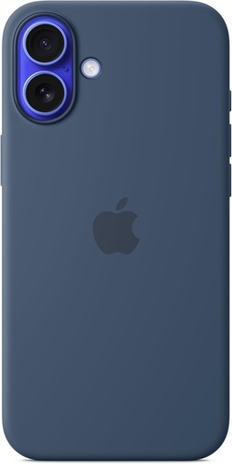 Carcasa din silicon Apple pentru iPhone 16 Plus cu MagSafe - Denim