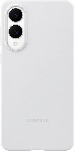 Husa SAMSUNG din silicon, morbida colorata, pentru Galaxy S25 Edge, gri deschis